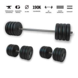 GazoFitness® Hardcore Szett 74 Kg
