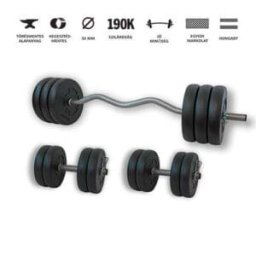 GazoFitness® Hardcore Szett Francia Rudas 54 Kg