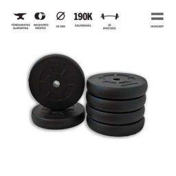 GazoFitness® Súlytárcsa 6_5 Kg (30 Kg)