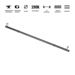 GazoFitness® Egyenes Rúd 120cm