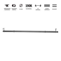 GazoFitness® Egyenes Rúd 150cm