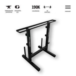 GazoFitness® Súlyzórúd és egykezes súlyzó állvány+ tárcsa tartó