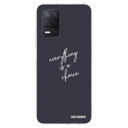 Átlátszó szilikon tok az alábbi mobiltelefonokra Realme 8 5G - Everything is a choice