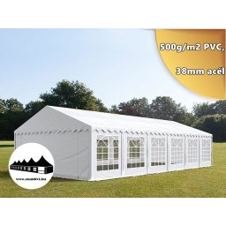 6x12m Prémium rendezvénysátor 500g/m2 PVC (500g/m2 PVC ponyva,)