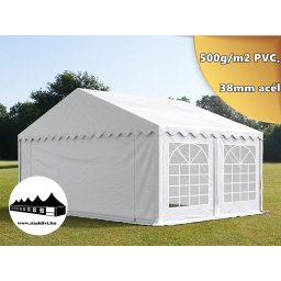 5x5m Prémium rendezvénysátor 500g/m2 PVC (500g/m2 PVC ponyva,)
