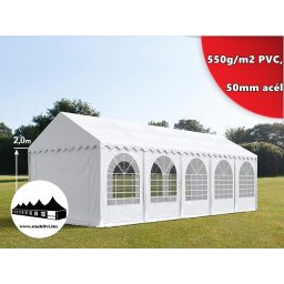 4x10m Professional rendezvénysátor 550g/m2 PVC (550g/m2 PVC)