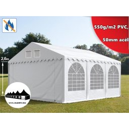 6x6m 2,6m oldalmagasságú Professional rendezvénysátor