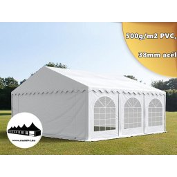 5x6m Prémium rendezvénysátor 500g/m2 PVC (500g/m2 PVC ponyva,)