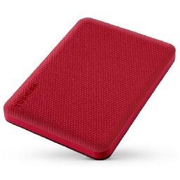1TB Külső HDD 2.5 USB3.0 Mac kompatibilis Toshiba Canvio Advance Piros PN: HDTCA10ER3AA