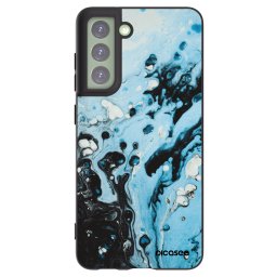 Fekete szilikon tok az alábbi mobiltelefonokra Samsung Galaxy S21 FE 5G - Organic blue
