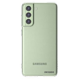 Átlátszó szilikon tok az alábbi mobiltelefonokra Samsung Galaxy S21 FE 5G - Clear