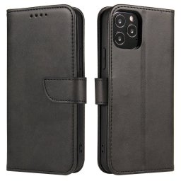 Magnet Case elegáns kinyitható tok Xiaomi Mi 11 Lite (fekete)