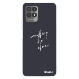 Átlátszó szilikon tok az alábbi mobiltelefonokra Realme 8i - Everything is a choice