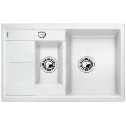 Blanco METRA 6S COMPACT Silgránit Fehér színű-EXC Gránit mosogatótál (513468)