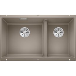 Blanco SUBLINE 430/270-U Silgránit Tartufo színű exc.n.Gránit mosogatótál (523158)