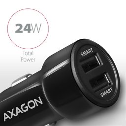USB Autos tolto 2aljzat Axagon PWC-5V5