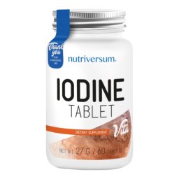 Nutriversum Iodine jód tabletta 60 db