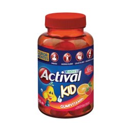 Béres Actival Kid gumivitamin cukormentes gumitabletta 50x
