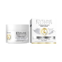Eveline Q10 koenzim kecsketej intenzív regeneráló, tápláló nappali és éjszakai krém 50ml