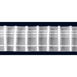 Sínszalag, átlátszó függönyráncoló, ceruzás 1:1,5, 50 mm széles - maradék darabok