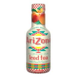 AriZona Fekete tea Barack 0,45 L