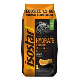Isostar Hydrate & Perform Sportital Por ECOSIZE Narancs 1500 g