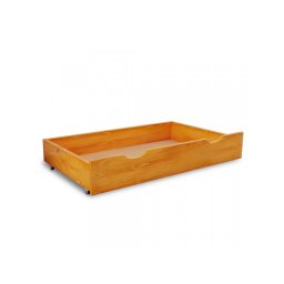 Ágyneműtartó fiók 98 cm, égerfa
