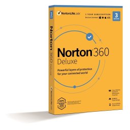 Norton 360 Deluxe 25GB 1 felhasználó 3 eszközre