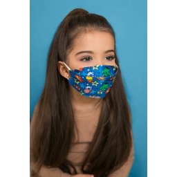 DOC NFW FFP2 CE 0598 ergonomikus szuperhős gyerekmaszk - Szelep nélküli - 10 db - Szuperhős