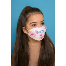 DOC NFW FFP2 CE 0598 ergonomikus sellő gyerekmaszk - Szelep nélküli - 10 db - Sellő