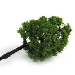 1 Db 8cm-es Sötétzöld Fa H0 Méret (4113)