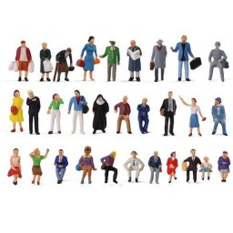 30db Festett űlő/álló Figura Ho/1:87 Méret (4132)
