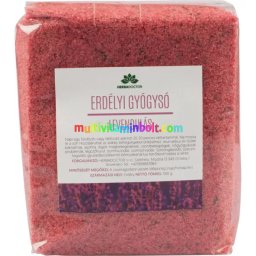 Gyógysó Levendulás 500 g, Erdélyi, 84-féle ásványi anyaggal fürdőkúrákhoz - HerbaDoctor