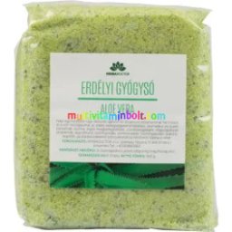 Gyógysó Aloe verával 500 g, Erdélyi, fürdőkúrákhoz - HerbaDoctor