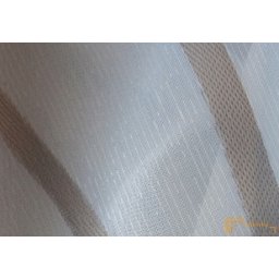 (4 szín 2 méret) 51131 Hullám mintás fényáteresztő függöny R-180(304)-Caffe