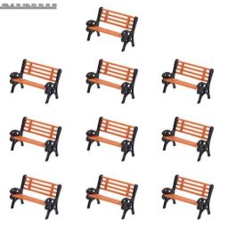 10 Db Kerti Pad H0/1:87 MĂŠret A-type (4136)