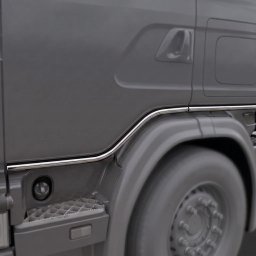 Scania inox ajtókonzol