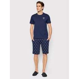 Polo Ralph Lauren Pizsama 714866474001 Sötétkék Regular Fit
