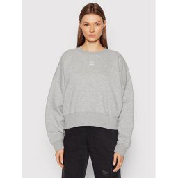 adidas Pulóver adicolor Essentials Fleece HF7478 Szürke Relaxed Fit