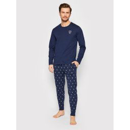 Polo Ralph Lauren Pizsama 714866475001 Sötétkék Regular Fit