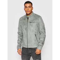 Jack&Jones Műbőr dzseki Rocky 12147218 Szürke Regular Fit