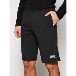 EA7 Emporio Armani Sport rövidnadrág 8NPS02 PJ05Z 1200 Fekete Regular Fit