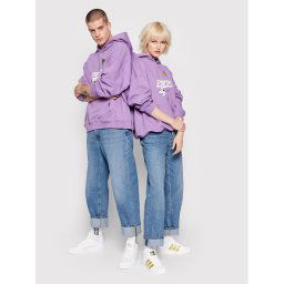 2005 Pulóver Unisex Garden Lila Relaxed Fit