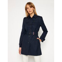 Tommy Hilfiger Viharkabát Heritage Single WW0WW24966 Sötétkék Regular Fit