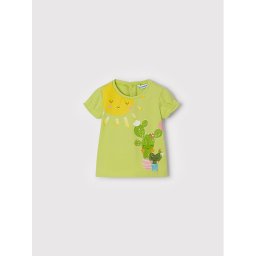 Mayoral Póló 1034 Zöld Regular Fit