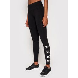 DKNY Sport Leggings DP7P1223 Fekete Slim Fit