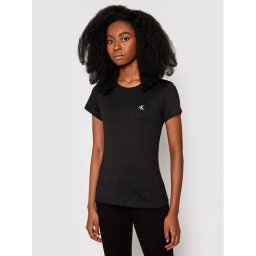 Calvin Klein Jeans Póló J20J212883 Fekete Regular Fit