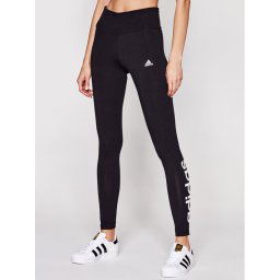 adidas Leggings Loungewear Essentials Logo GL0633 Fekete Slim Fit