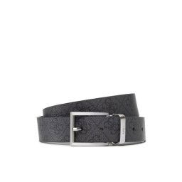 Guess Férfi öv Vezzola Adj & Rev Belt BM7541 LEA35 Fekete