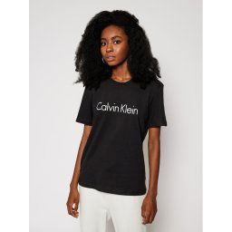 Calvin Klein Underwear Póló 000QS61105E Fekete Regular Fit